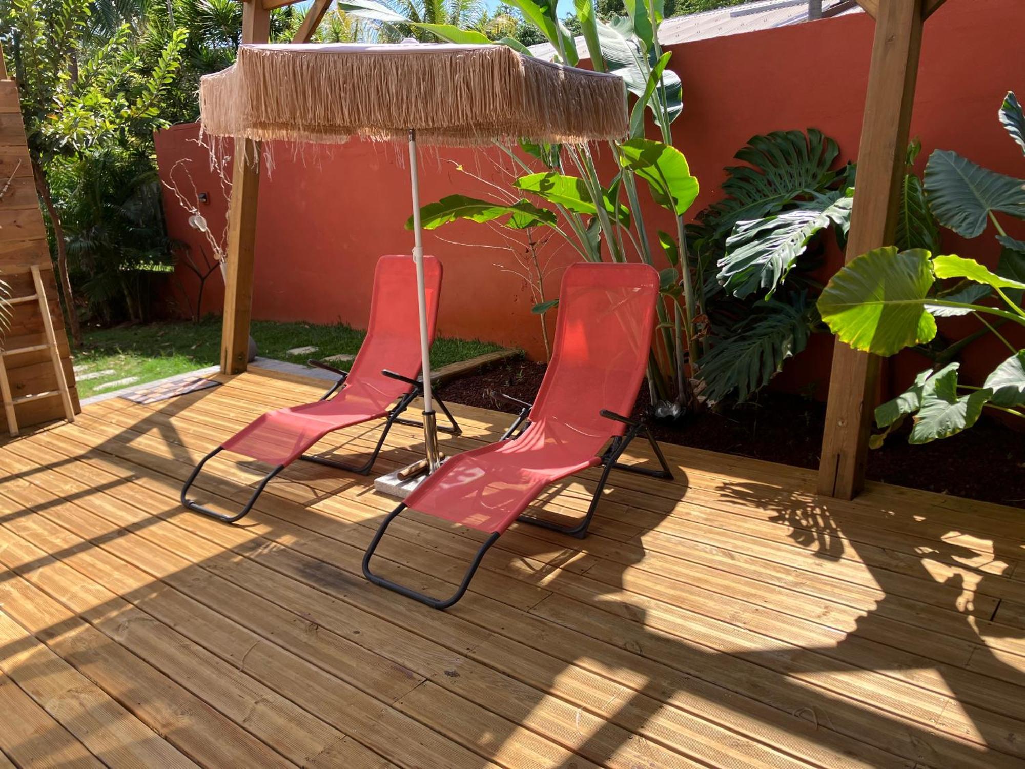 Kazacoco Bungalow A 5 Min A Pieds Du Lagon La Saline Le Bains Kültér fotó